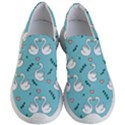 Elegant Swan Pattern Design Women s Lightweight Slip Ons View1