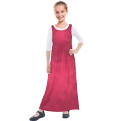 Amaranth Turbulance Cameurut Kids  Quarter Sleeve Maxi Dress by imanmulyana