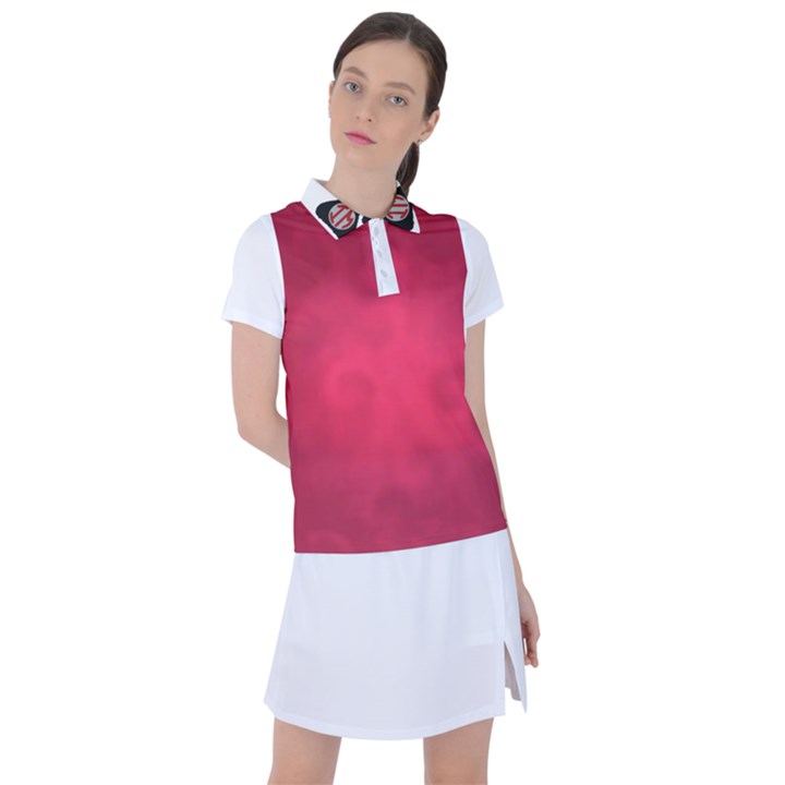 Amaranth Turbulance CAMEURUT Women s Polo Tee