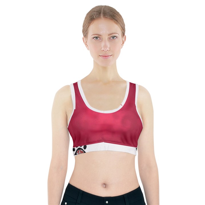 Amaranth Turbulance CAMEURUT Sports Bra With Pocket