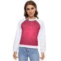 Amaranth Turbulance CAMEURUT Women s Long Sleeve Raglan Tee View1