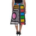 Pattern Geometric Abstract Colorful Arrows Lines Circles Triangles Perfect Length Midi Skirt View2