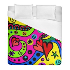 Seamless Doodle Duvet Cover (full/ Double Size) by Bangk1t