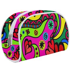 Seamless Doodle Make Up Case (Large)