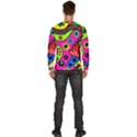 Seamless Doodle Men s Fleece Sweatshirt View4