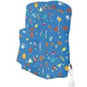 Space Rocket Solar System Pattern Full Print Backpack View3