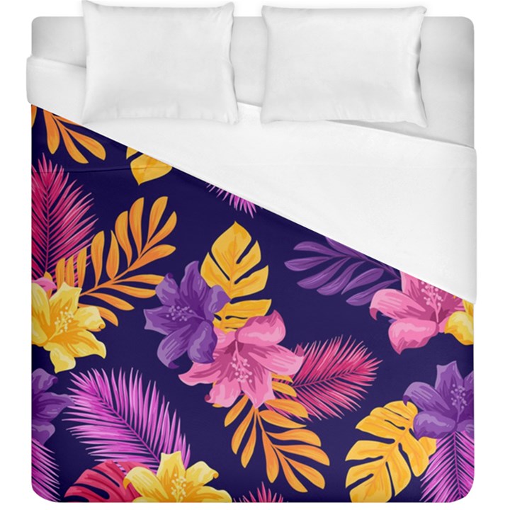 Tropical Pattern Duvet Cover (King Size)