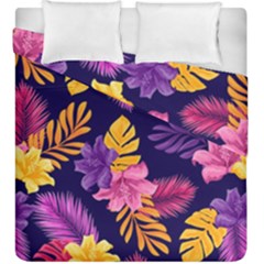 Tropical Pattern Duvet Cover Double Side (king Size) by Bangk1t