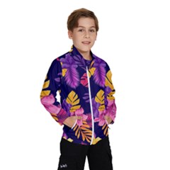 Tropical Pattern Kids  Windbreaker