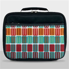 Bricks Abstract Seamless Pattern Lunch Bag by Bangk1t