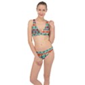 Bricks Abstract Seamless Pattern Classic Banded Bikini Set  View1