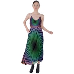 Abstract Patterns Tie Back Maxi Dress by Bangk1t