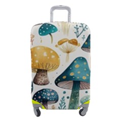 Mushroom Forest Fantasy Flower Nature Luggage Cover (small) by Bangk1t