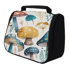 Mushroom Forest Fantasy Flower Nature Full Print Travel Pouch (small) by Bangk1t