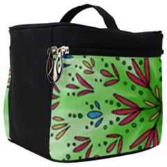 Flower Mandala Art Drawing Spring Background Make Up Travel Bag (big) by Bangk1t