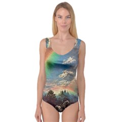 Abstract Art Psychedelic Arts Experimental Princess Tank Leotard  by Bangk1t