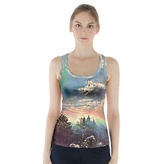 Abstract Art Psychedelic Arts Experimental Racer Back Sports Top by Bangk1t