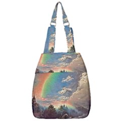 Abstract Art Psychedelic Arts Experimental Center Zip Backpack by Bangk1t