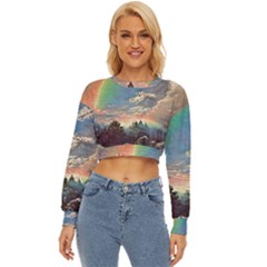 Abstract Art Psychedelic Arts Experimental Lightweight Long Sleeve Sweatshirt