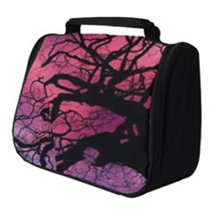 Trees Silhouette Sky Clouds Sunset Full Print Travel Pouch (small) by Bangk1t