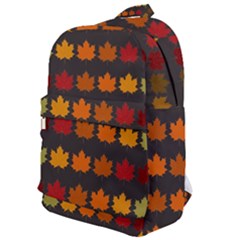 Autumn Fall Leaves Season Background Glitter Art Classic Backpack by Bangk1t