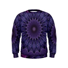 Shape Geometric Symmetrical Symmetry Wallpaper Kids  Sweatshirt