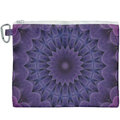 Shape Geometric Symmetrical Symmetry Wallpaper Canvas Cosmetic Bag (xxxl) by Bangk1t