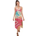 Vector Art At Vecteezy Aesthetic Abstract Halter Tie Back Dress  View1