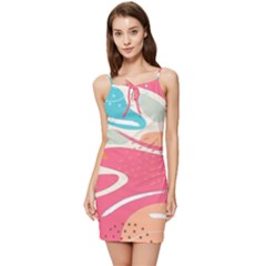 Vector Art At Vecteezy Aesthetic Abstract Summer Tie Front Dress by Amaryn4rt