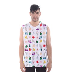 Snail Butterfly Pattern Seamless Men s Basketball Tank Top by Amaryn4rt