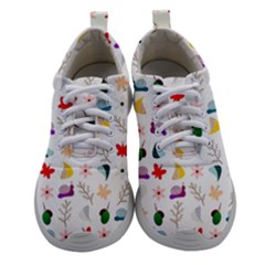 Snail Butterfly Pattern Seamless Women Athletic Shoes by Amaryn4rt