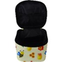 Seamless Background Honey Bee Make Up Travel Bag (Big) View3