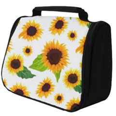 Sunflower Flower Seamless Full Print Travel Pouch (big) by Amaryn4rt