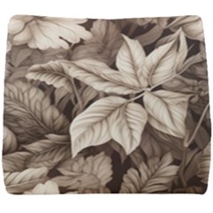 Plant Leaves Pattern Seat Cushion by Amaryn4rt