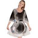 Washing Machines Home Electronic Velour Kimono Dress View1