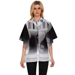 Washing Machines Home Electronic Women s Batwing Button Up Shirt