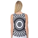 Circular Concentric Radial Symmetry Abstract Women s Basketball Tank Top View2