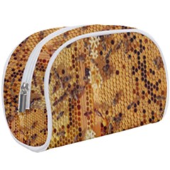 Bees Nature Animals Honeycomb Make Up Case (large)