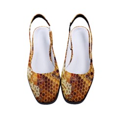 Bees Nature Animals Honeycomb Women s Classic Slingback Heels by pakminggu