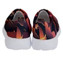 Fire Flame Burn Hot Heat Light Burning Orange Kids  Velcro No Lace Shoes View4