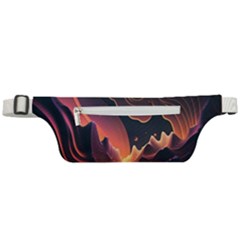 Fire Flame Burn Hot Heat Light Burning Orange Active Waist Bag by pakminggu