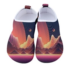 Fire Flame Burn Hot Heat Light Burning Orange Kids  Sock-style Water Shoes by pakminggu