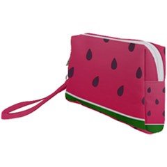 Watermelon Fruit Summer Red Fresh Food Healthy Wristlet Pouch Bag (small) by pakminggu