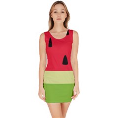 Watermelon Fruit Food Healthy Vitamins Nutrition Bodycon Dress by pakminggu