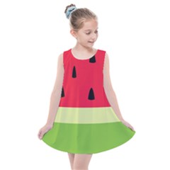 Watermelon Fruit Food Healthy Vitamins Nutrition Kids  Summer Dress by pakminggu