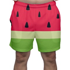 Watermelon Fruit Food Healthy Vitamins Nutrition Men s Shorts by pakminggu