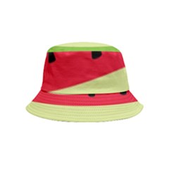 Watermelon Fruit Food Healthy Vitamins Nutrition Inside Out Bucket Hat (kids) by pakminggu