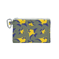 Background Pattern Texture Design Wallpaper Canvas Cosmetic Bag (small)