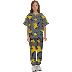 Background Pattern Texture Design Wallpaper Kids  Tee And Pants Sports Set by pakminggu