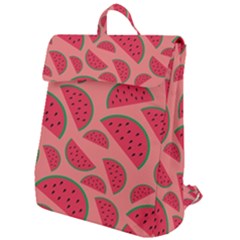 Watermelon Red Food Fruit Healthy Summer Fresh Flap Top Backpack by pakminggu